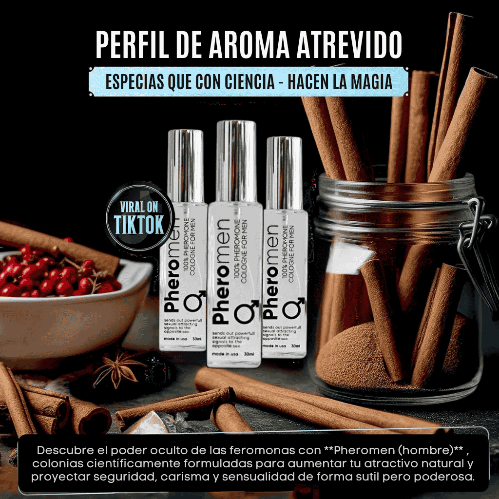 PHEROMEN® - Feromonas 100% Puro 💎 - ⭐️⭐️⭐️⭐️⭐️ 4.98/5 (3.270 Reseñas)