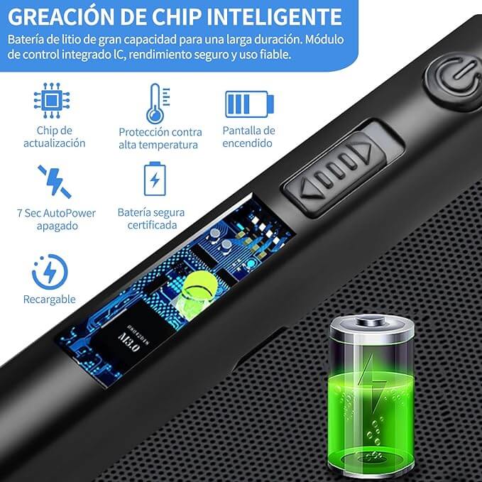 Nuevo Encendedor Eléctrico Recargable Multiusos