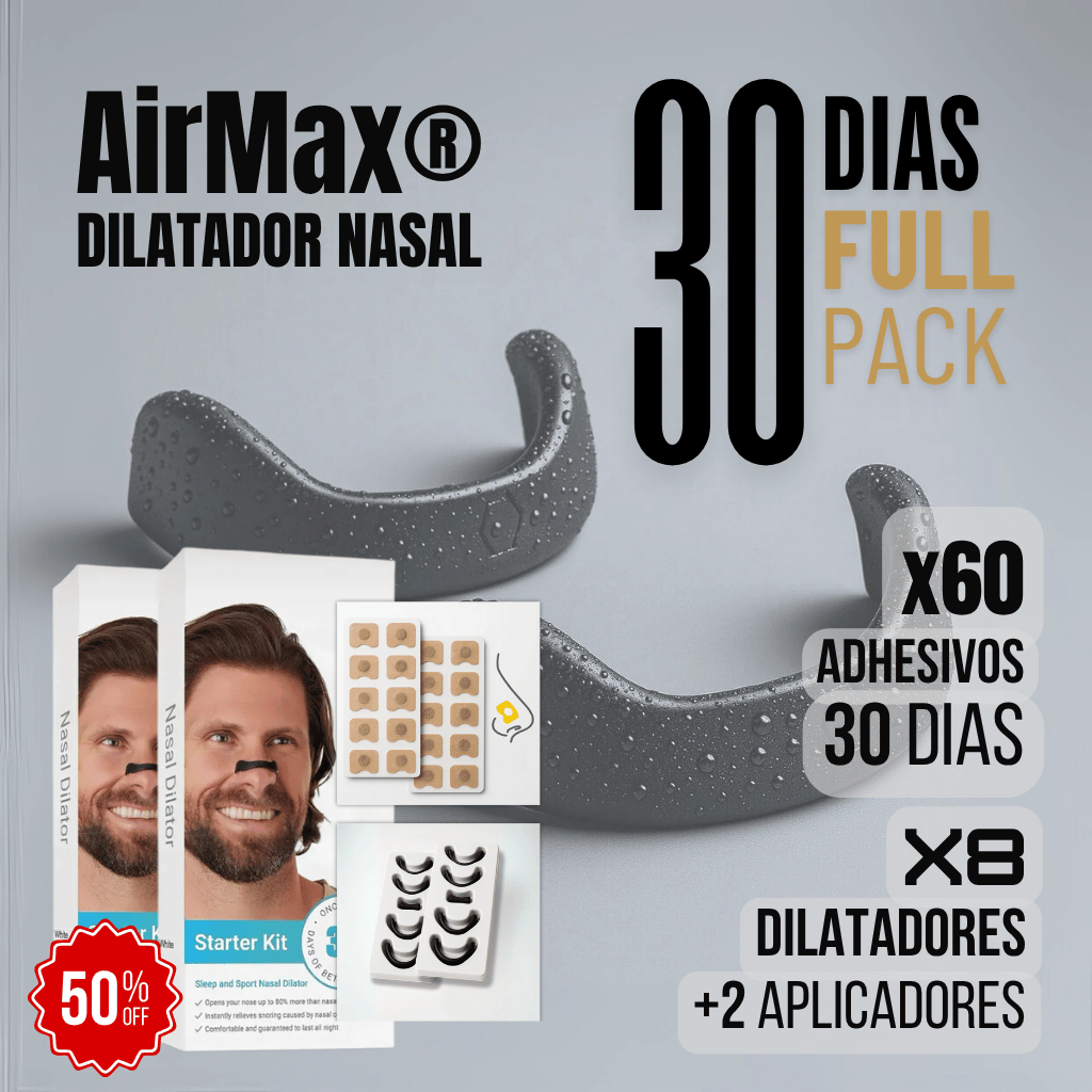 AirMax® - DILATADOR NASAL ⭐️⭐️⭐️⭐️⭐️ 4.98/5 (4.370 Reseñas)