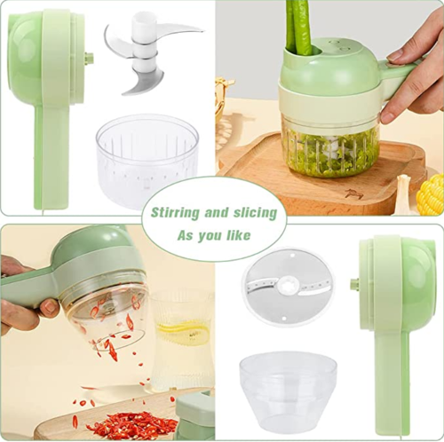 ¡CORTADOR DE VERDURAS ELÉCTRICO MULTIFUNCIONAL!