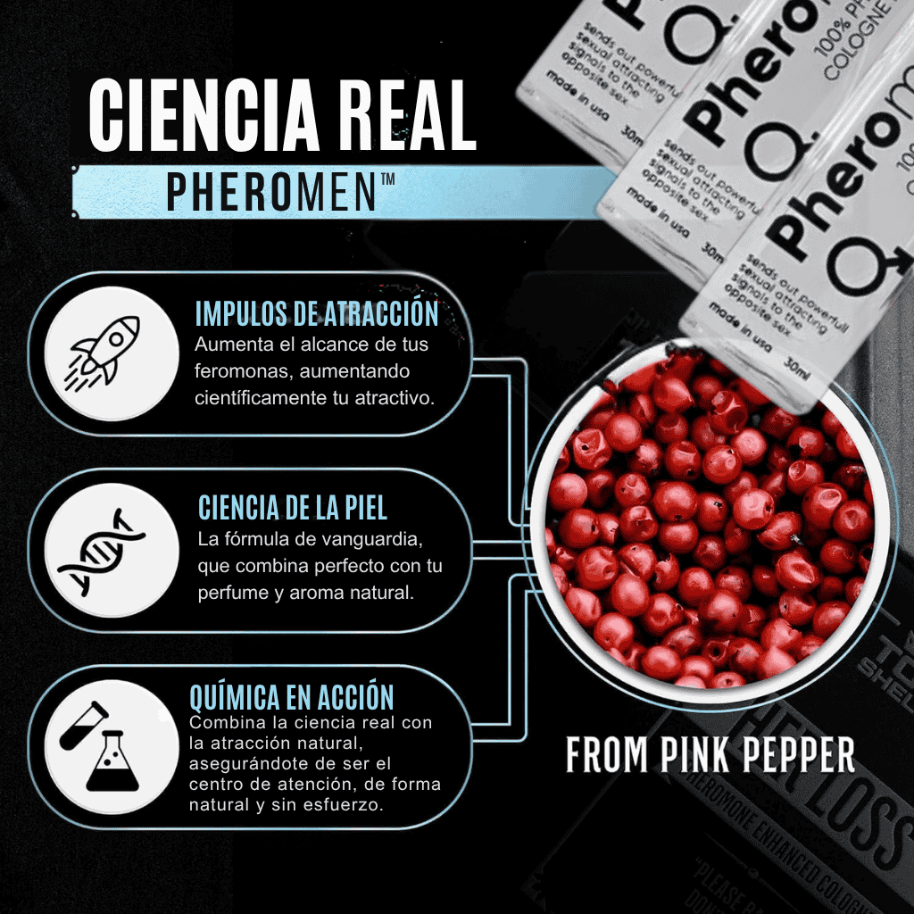 PHEROMEN® - Feromonas 100% Puro 💎 - ⭐️⭐️⭐️⭐️⭐️ 4.98/5 (3.270 Reseñas)