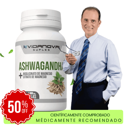 🏆 37 beneficios en 1 sola cápsula: Ashwagandha + Magnesio💊💯