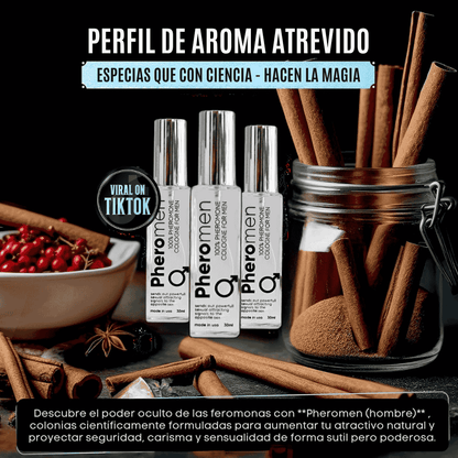 PHEROMEN® - Feromonas 100% Puro 💎 - ⭐️⭐️⭐️⭐️⭐️ 4.98/5 (3.270 Reseñas)